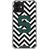 Michigan State University Spartans S Chevron iPhone 12 Clear Case