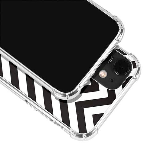 Michigan State University Spartans S Chevron iPhone 12 Mini Clear Case