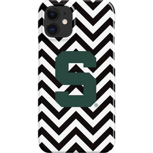 Michigan State University Spartans S Chevron iPhone 12 Mini Lite Case