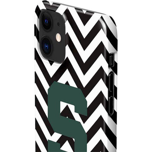 Michigan State University Spartans S Chevron iPhone 12 Mini Lite Case