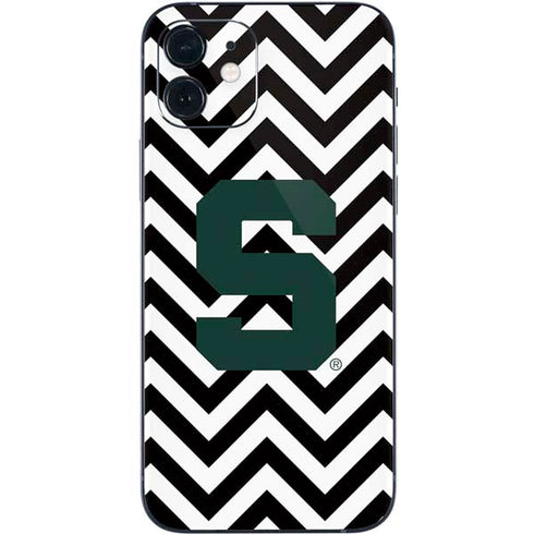 Michigan State University Spartans S Chevron iPhone 12 Mini Skin