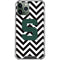 Michigan State University Spartans S Chevron iPhone 12 Pro Clear Case