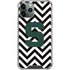 Michigan State University Spartans S Chevron iPhone 12 Pro Clear Case