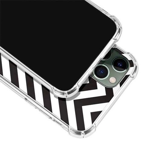 Michigan State University Spartans S Chevron iPhone 12 Pro Clear Case