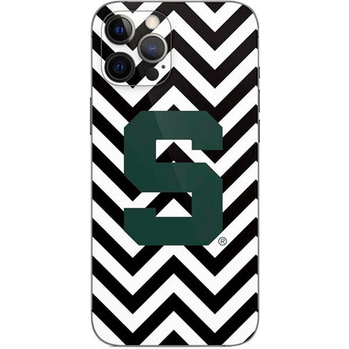 Michigan State University Spartans S Chevron iPhone 12 Pro Max Skin