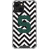 Michigan State University Spartans S Chevron iPhone 13 Mini Clear Case