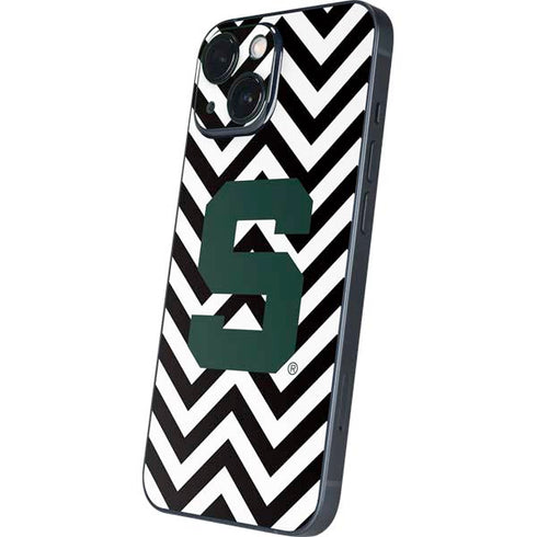 Michigan State University Spartans S Chevron iPhone 13 Mini Skin