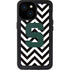Michigan State University Spartans S Chevron iPhone 13 Mini Waterproof Case