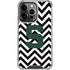 Michigan State University Spartans S Chevron iPhone 13 Pro Clear Case