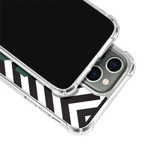 Michigan State University Spartans S Chevron iPhone 13 Pro Clear Case