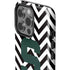 Michigan State University Spartans S Chevron iPhone 13 Pro Impact Case
