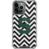 Michigan State University Spartans S Chevron iPhone 13 Pro Max Clear Case