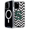 Michigan State University Spartans S Chevron iPhone 13 Pro Max MagSafe Case