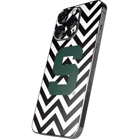 Michigan State University Spartans S Chevron iPhone 13 Pro Max Skin