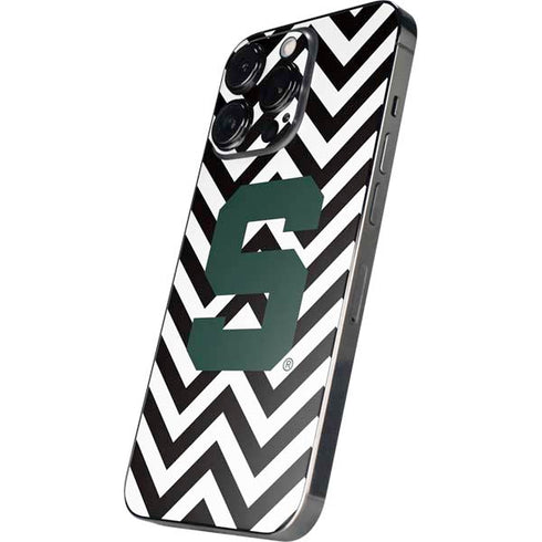 Michigan State University Spartans S Chevron iPhone 13 Pro Skin