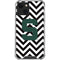 Michigan State University Spartans S Chevron iPhone 14 Clear Case