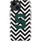 Michigan State University Spartans S Chevron iPhone 15 Plus Impact Case