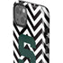 Michigan State University Spartans S Chevron iPhone 14 Plus Impact Case