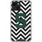 Michigan State University Spartans S Chevron iPhone 14 Plus Clear Case