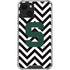 Michigan State University Spartans S Chevron iPhone 14 Plus Clear Case