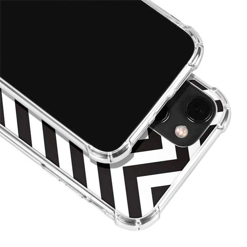 Michigan State University Spartans S Chevron iPhone 14 Plus Clear Case