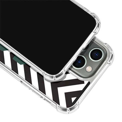 Michigan State University Spartans S Chevron iPhone 15 Pro Clear Case