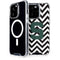 Michigan State University Spartans S Chevron iPhone 14 Pro MagSafe Case