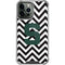 Michigan State University Spartans S Chevron iPhone 14 Pro Max Clear Case