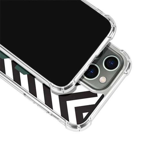 Michigan State University Spartans S Chevron iPhone 14 Pro Max Clear Case