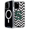 Michigan State University Spartans S Chevron iPhone 15 Pro Max MagSafe Case