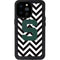 Michigan State University Spartans S Chevron iPhone 14 Pro Max Waterproof Case