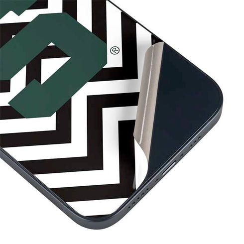 Michigan State University Spartans S Chevron iPhone 14 Skin
