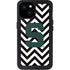 Michigan State University Spartans S Chevron iPhone 15 Plus Waterproof Case