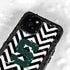 Michigan State University Spartans S Chevron iPhone 15 Plus Waterproof Case