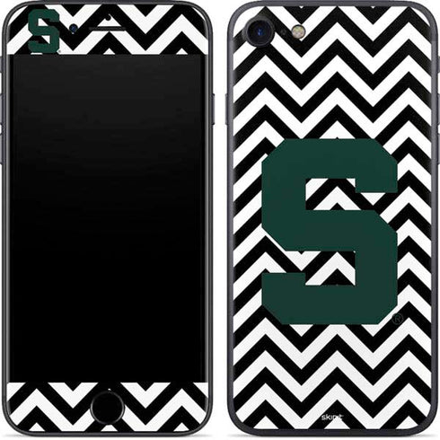 Michigan State University Spartans S Chevron iPhone 8 Skin