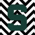 Michigan State University Spartans S Chevron iPhone XR Skin