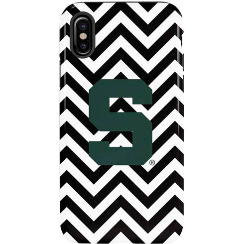 Michigan State University Spartans S Chevron iPhone XS Pro Case