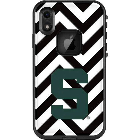 Michigan State University Spartans S Chevron LifeProof Fre iPhone Skin