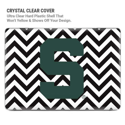 Michigan State University Spartans S Chevron MacBook Air 13in M1 (2021) Case plus Skin