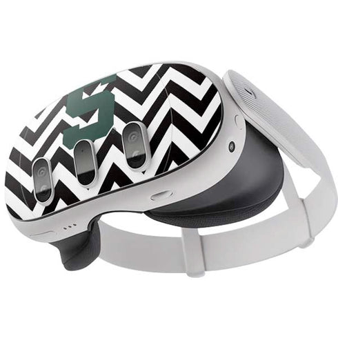 Michigan State University Spartans S Chevron Meta Quest 3 Skin