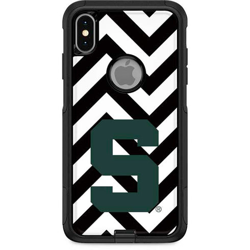 Michigan State University Spartans S Chevron Otterbox Commuter iPhone Skin