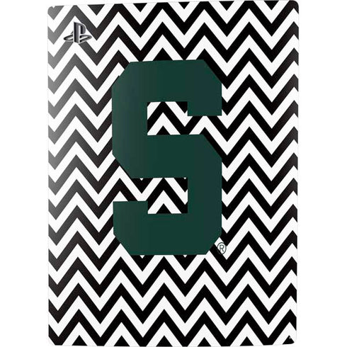 Michigan State University Spartans S Chevron PS5 Console Skin