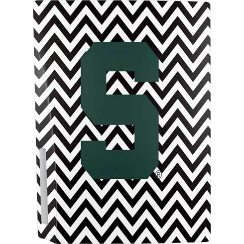 Michigan State University Spartans S Chevron PS5 Console Skin