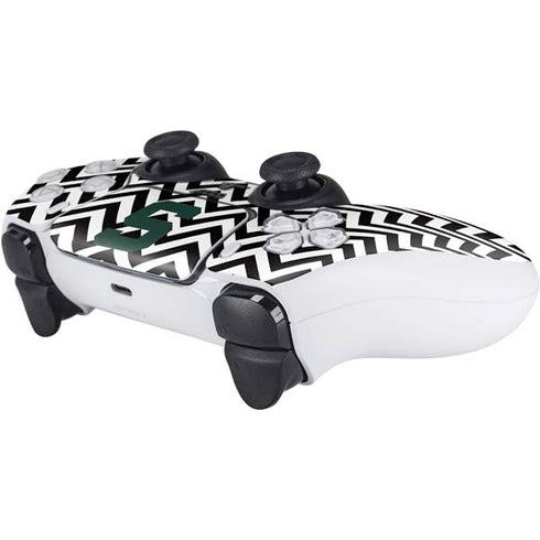 Michigan State University Spartans S Chevron PS5 Controller Skin