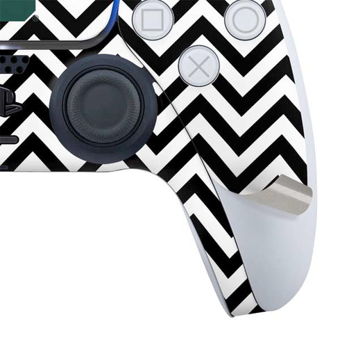 Michigan State University Spartans S Chevron PS5 Slim Digital Edition Bundle Skin