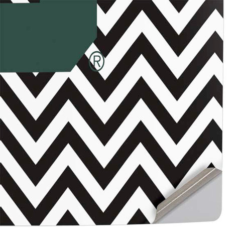 Michigan State University Spartans S Chevron PS5 Slim Digital Edition Console Skin