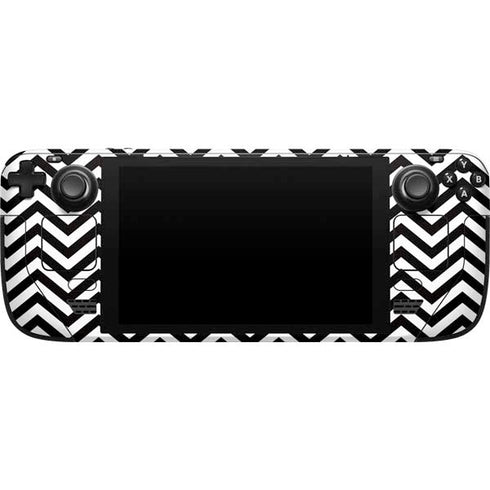 Michigan State University Spartans S Chevron Steam Deck Handheld Gaming Computer Skin