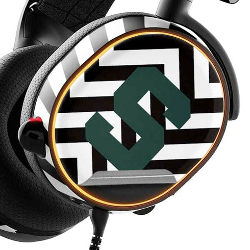 Michigan State University Spartans S Chevron SteelSeries Arctis 3 Skin