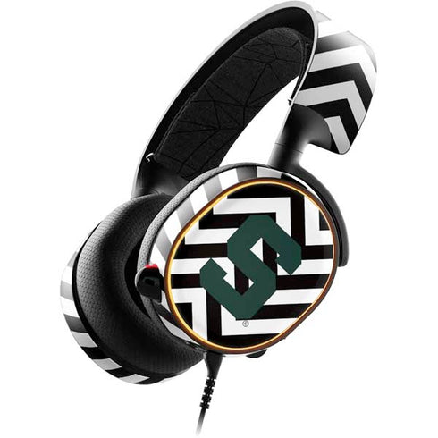 Michigan State University Spartans S Chevron SteelSeries Arctis 5 Skin