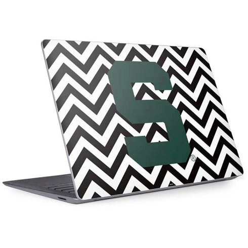 Michigan State University Spartans S Chevron Surface Laptop 3 13.5in Skin
